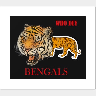 Bengals Posters and Art